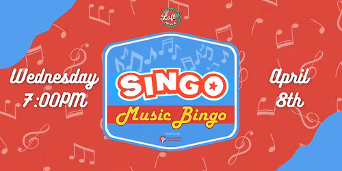 SINGO: Music Bingo at Loft18! Wednesday Game Night!