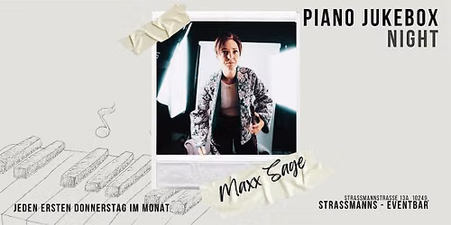 Dein Song, Deine B\u00fchne: Die PIANO JUKEBOXX mit Maxx Sage