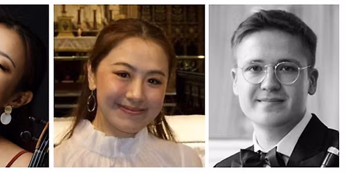 Lunchtime Recital - Wanshu Qiu, viola; Ivan Rogachev, clarinet; Siyuan Xu.