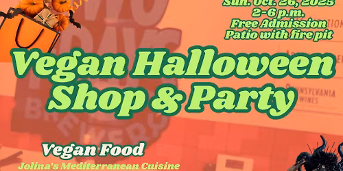 Vegan Halloween Shop & Party