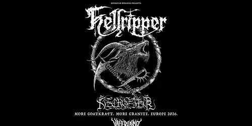 Hellripper (Sco) + Necrofier (US) \/\/ Vaterland