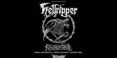 U T S O L G T! Hellripper (Sco) + Necrofier (US) \/\/ Vaterland