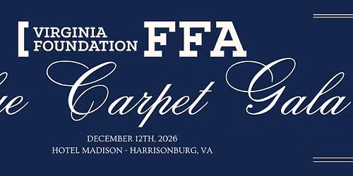 Virginia FFA Blue Carpet