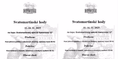 Svatomartinsk\u00e9 hody na Rosni\u010dce