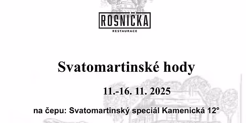 Svatomartinsk\u00e9 hody na Rosni\u010dce