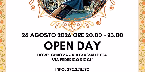 TANGO!! OPEN DAY 2026- Gruppo Celeste- Genova