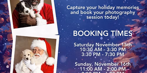 Pictures with Santa!