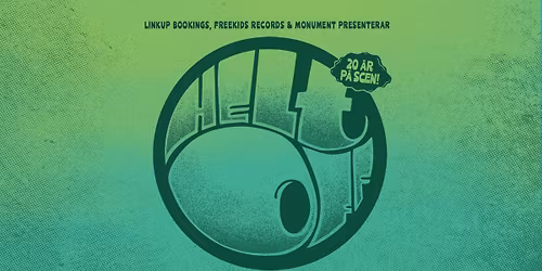 HELT OFF | 20 \u00c5R P\u00c5 SCEN | MONUMENT, G\u00d6TEBORG