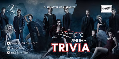 Vampire Diaries Trivia at Cassette