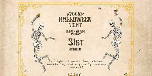 Pour Halloween Party