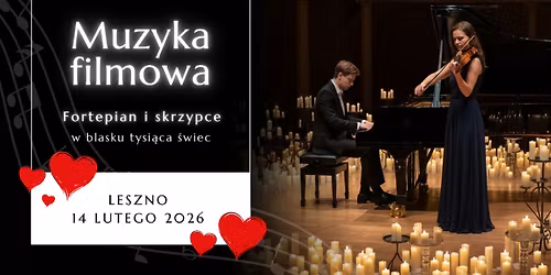 Muzyka Filmowa: Skrzypce i Fortepian przy \u015awiecach