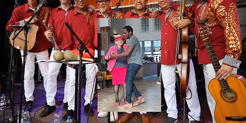 "Salsajoy & Estudiantina Ensemble" Dans Workshop "Clinic" at Midwinterfeest, De Koepel, Haarlem