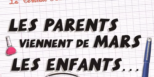 Th\u00e9\u00e2tre :Les parents viennent de Mars, les enfants viennent du Mc Do : Chez papa!