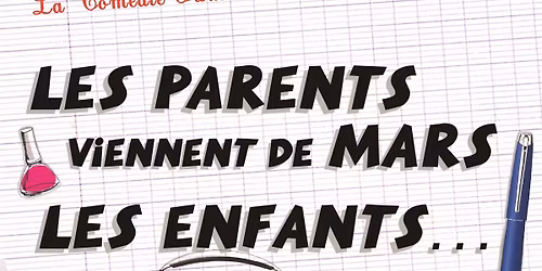 Th\u00e9\u00e2tre :Les parents viennent de Mars, les enfants viennent du Mc Do : Chez papa!