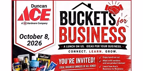 Buckets For Business at Duncan Ace Hardware