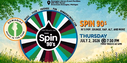 Spin 90s at Dowagiac Music in the Park