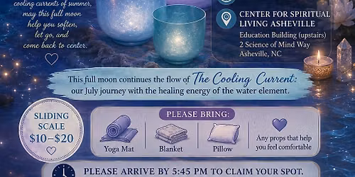 \ud83c\udf15\u2728Full Moon Flow, Release, & Renew Sound Bath \ud83c\udf15\u2728
