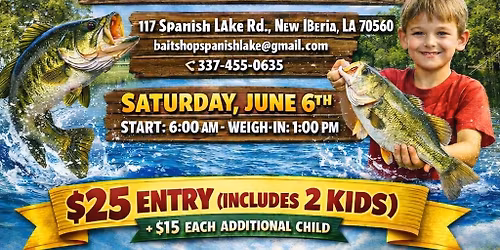 FISHING TOURNAMENT-Youth\/ Family 