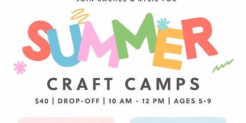 Sweet Treat Textile Craft Camp for Kids