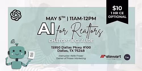 CE CLASS: AI for Realtors