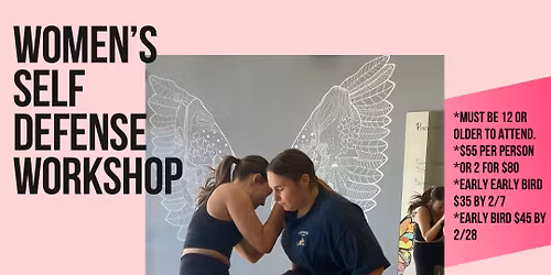 Women\u2019s Self Defense Workshop