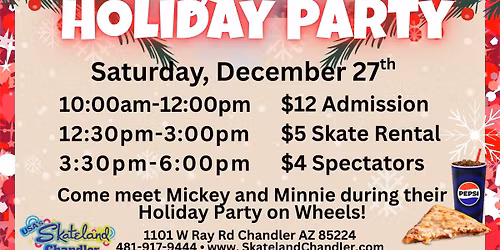 \ud83c\udf80\ud83d\udc2d Mickey & Minnie\u2019s Little Roller Holiday Party \ud83d\udc2d\ud83c\udf80