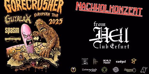 Ausverkauft! Gutalax, Spasm, Guineapig