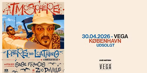 Atmosphere - VEGA - Venteliste