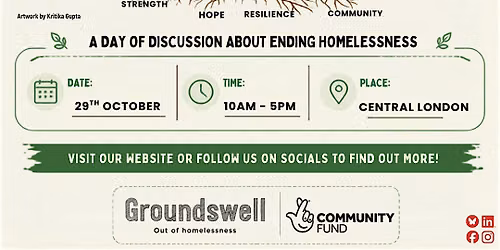 Groundswell Speak Out 2026: Lived Experience Leading Change