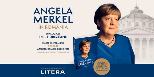 Angela Merkel \u00een Rom\u00e2nia: \u00cen dialog cu Emil Hurezeanu | Lansarea memoriilor \u201eLIBERTATE\u201d