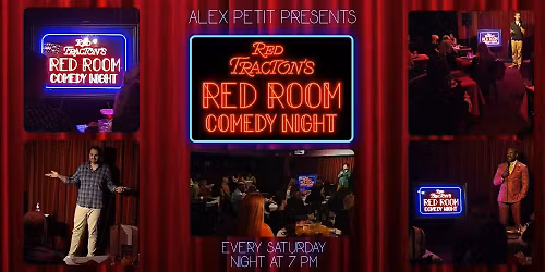 Red Room Comedy @ Red Tracton's STAND-UP COMEDY! Saturday, May 23rd @ 7 PM