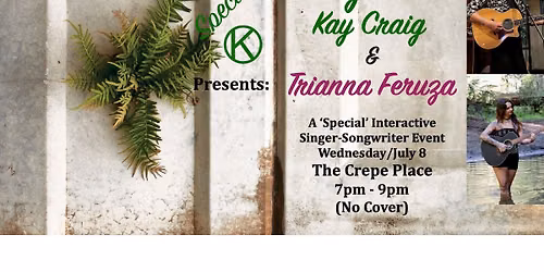 StoryTellers with Kay Craig & Trianna Feruza @ The Crepe Place