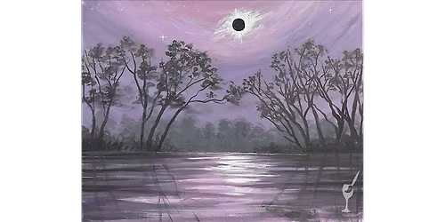 Mystical Purple Eclipse - Paint and Sip in Denver | Classpop!\u2122