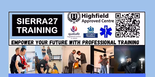 SIA Security Refresher (Door Supervisor and Emergency First Aid Course)) 