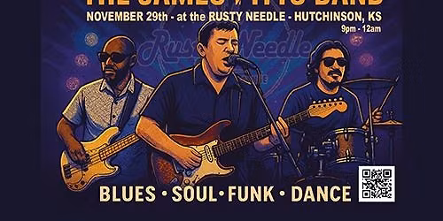 \ud83c\udfb6 The James Pitts Band Live at The Rusty Needle \u2013 Hutchinson, KS \ud83c\udfb6