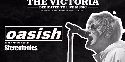 Oasish | The Victoria Swindon | 18 Dec 2026