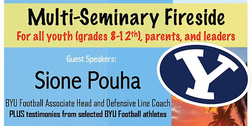 Seminary Fireside - Sione Po\u2019uha