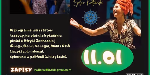 Krak\u00f3w - Warsztaty wokalne pie\u015b\u0144 Afryka\u0144skie