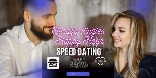Chicago Singles Speed Dating & Happy Hour | Ages 28\u201349