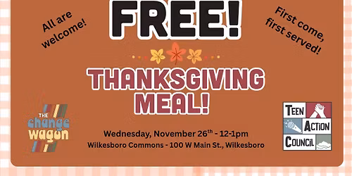 Thanksgiving Community Give Back Event 