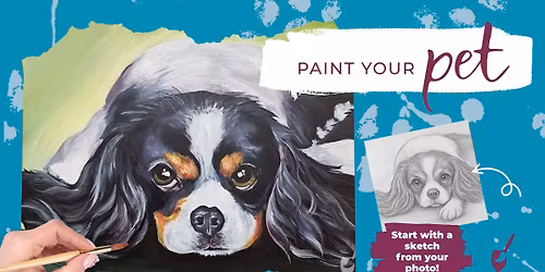 Paint & Sip: Paint your Pet