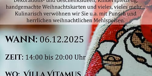 Weihnachtsmarkt mit Nikolaus