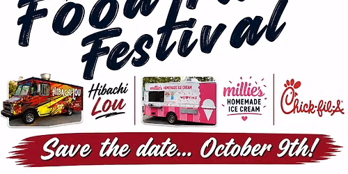FOOD TRUCK FESTIVAL - SAVE THE DATE!