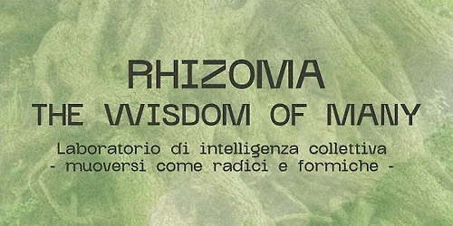 RHIZOMA - THE WISDOM OF MANY