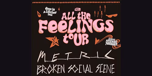 Metric, Broken Social Scene & Stars Detroit Tickets