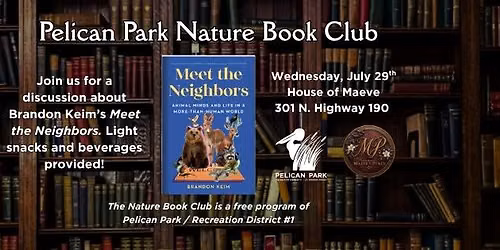 Nature Book Club - Meet the Neighbors