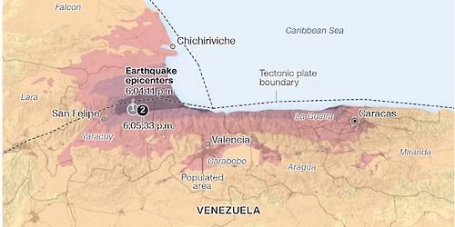 Meditation to heal the damage caused by the earthquake in Venezuela
