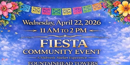 Join us for a midweek market experience at Fountainhead Towers