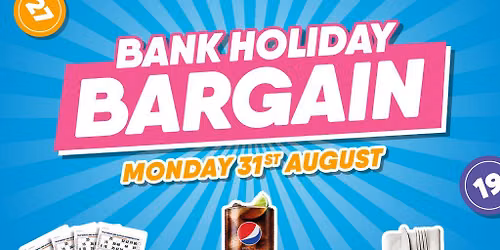 Bank Holiday Bargain - Buzz Bingo Plymouth 31\/08