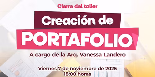 Cierre de taller CREACI\u00d3N DE PORTAFOLIO